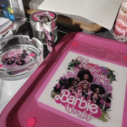 Rolling tray sets
